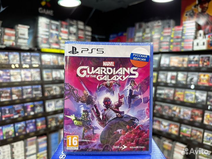 Игры для PS5: Marvel Стражи Галактики (Guardians o