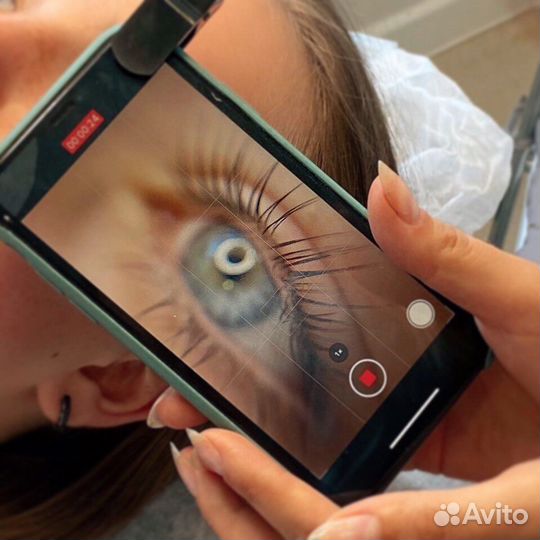 Ламинирование ресниц и бровей. Оформление бровей