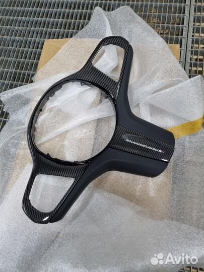 Карбоновая накладка на руль BMW бмв M performance