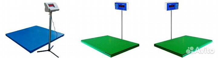 Весы платформенные вэт-1-1000П-1С 1тонна