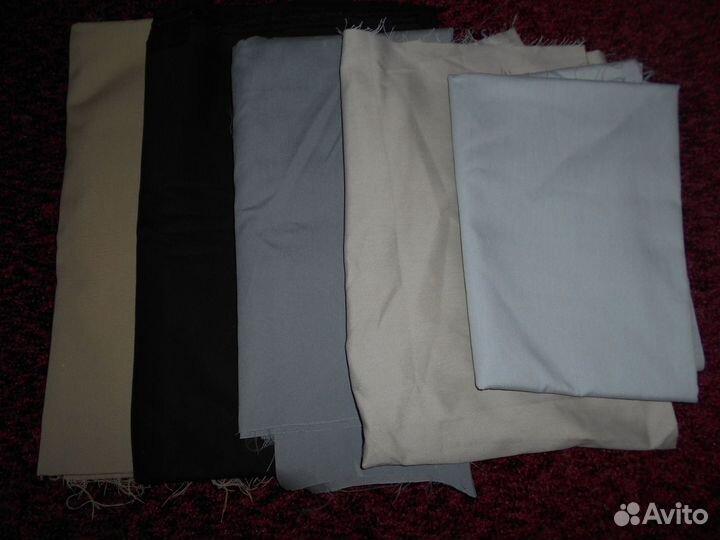 Ткани - отрезы новые