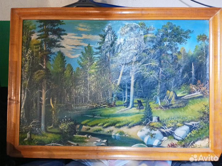 Картина маслом на холсте пейзаж