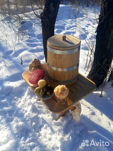 Кадка дубовая 50 литров