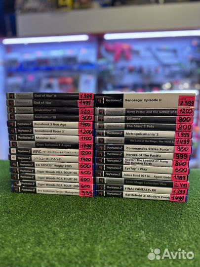 Игры PS2 лицензия