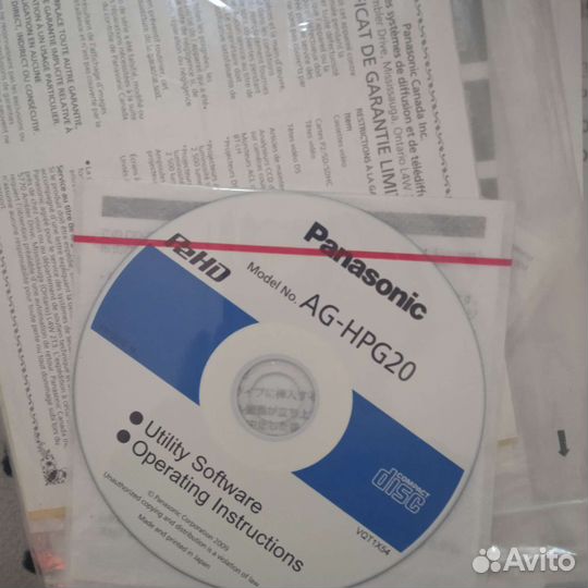 Видеокамера panasonic AG-hpx174er + штатив и др