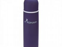 Термос тонар 1000 мл. с ситечком, фиолетовый