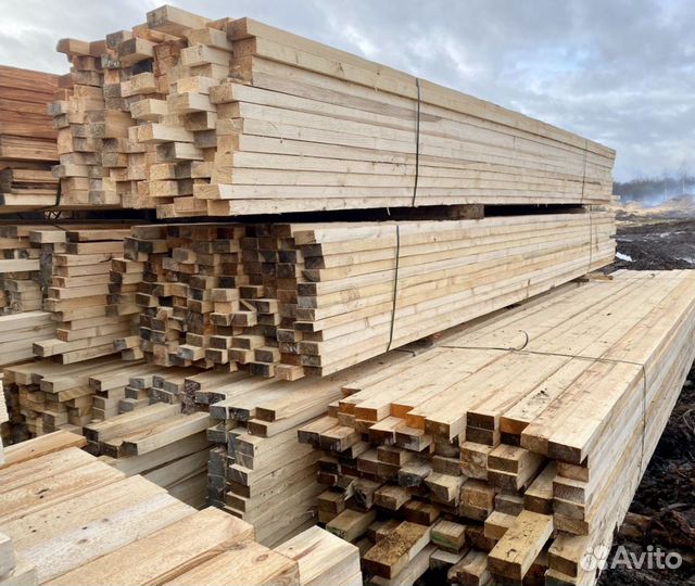 Доска обрезная 50х150*6000