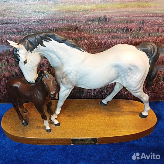 Лошади.Beswick.Композиция.Жеребенок.Кобыла