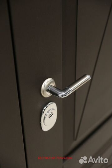 Новая входная дверь с бесплатной установкой