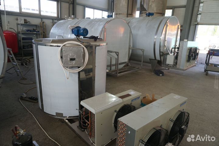 Танк охладитель молока