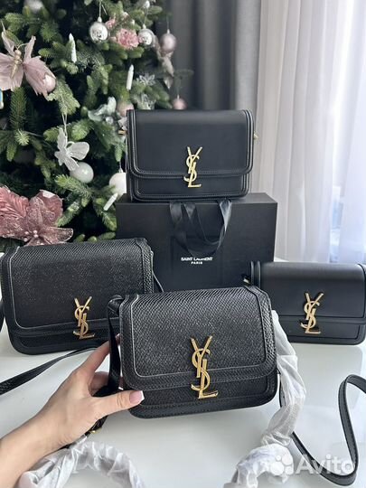 Сумка Ysl кросс боди натуральная кожа