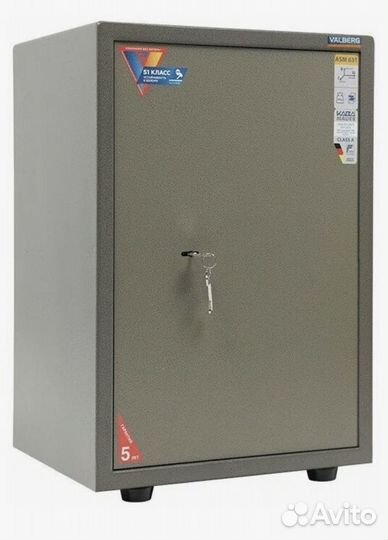 Сейф офисный взломостойкий valberg ASM-63 T, серый