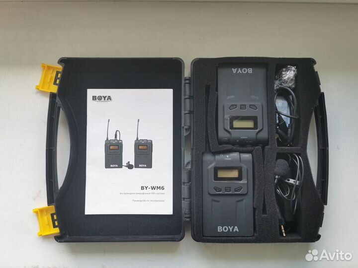 Микрофон петличный Boya BY-WM6