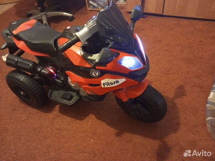 Детский мотоцикл на аккумуляторе