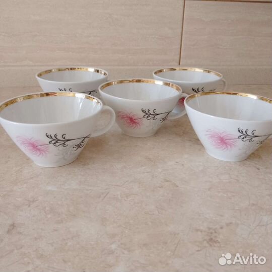 Чайные чашки дулево СССР
