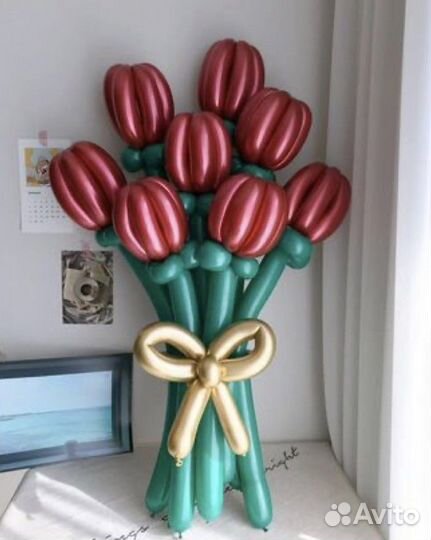 Букеты цветов из шариков