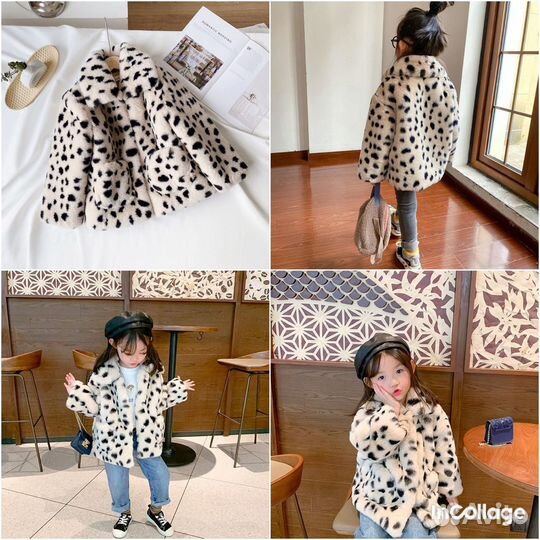 Шубка на девочку 98