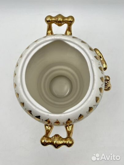 Самовар фарфоровый Гжель В отличном состоянии