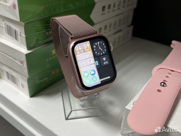 Watch x8mini розовые (apple watch)