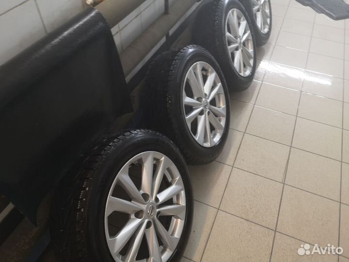 Колеса зимние Nissan qashqai r17