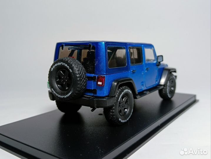 1/43 Jeep Wrangler 4x4 Blue (2016) Greenlight