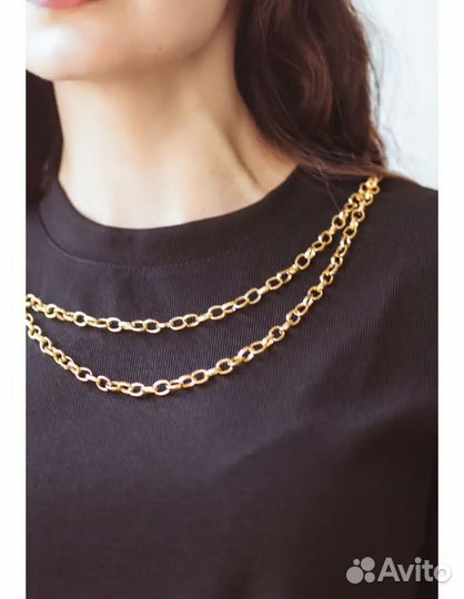 Футболка с цепочкой