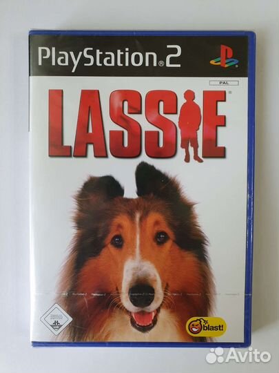 PS2 Lassie. Лицензия (NEW)