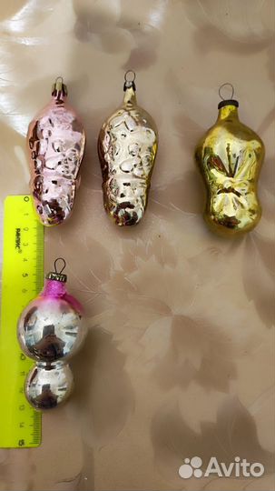 Елочные игрушки СССР