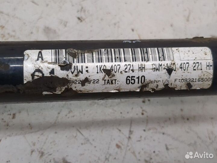 Полуось Volkswagen Golf 6, 2009