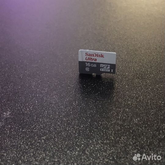 Карта памяти MicroSD Sandisk 16GB