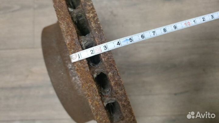 Диск тормозной Bmw 530 D E61 M57N 306D2EU4 2004