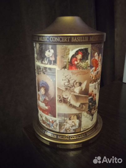 Музыкальная шкатулка, жестяная банка с музыкой