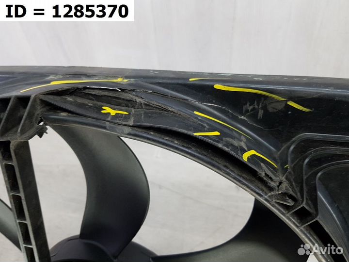 Вентилятор радиатора охлаждения Nissan Qashqai