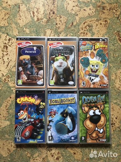 Диски для psp