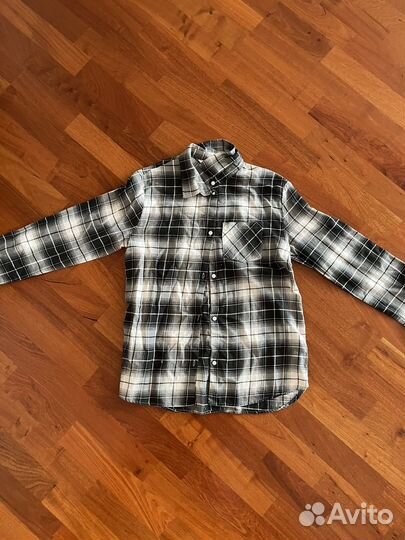 Клечатая,легкая рубашка