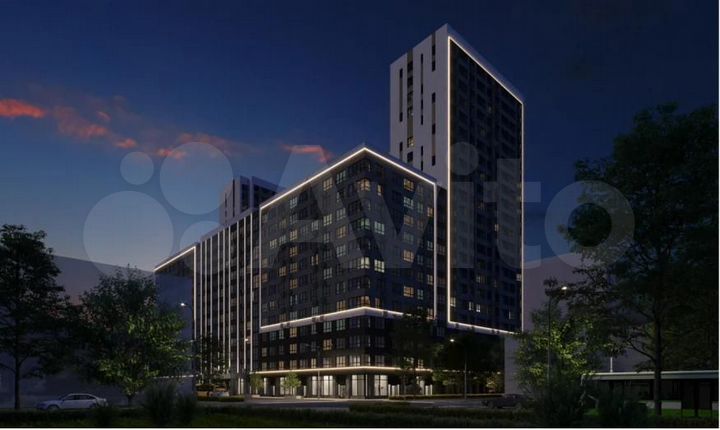 2-к. квартира, 81,1 м², 9/22 эт.