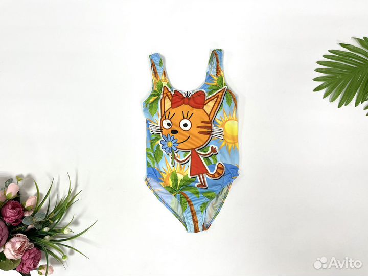 Купальник слитный для девочки Турция 116