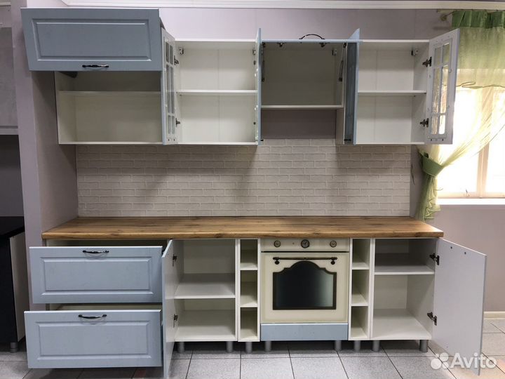 Кухонный гарнитур «Грейвуд» 2,6м