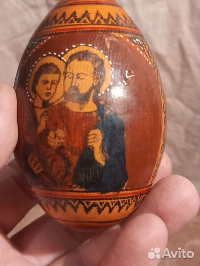Яйцо пасхальное расписное
