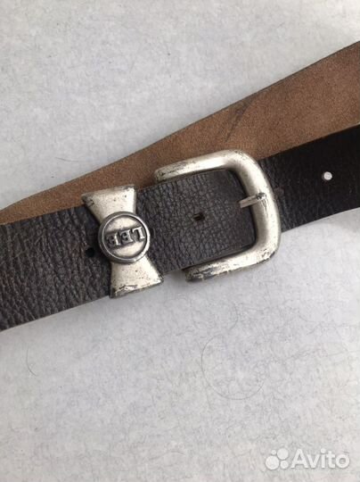 Мужской кожаный ремень ручной работы