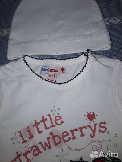 Одежда для девочки от 9 до 12 месяцев