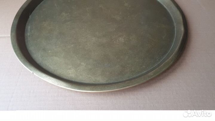 Поднос под самовар старинный Кольчугина