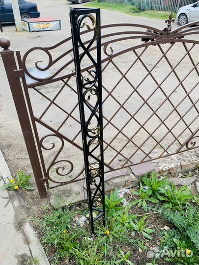 Столб цветочный, пергола