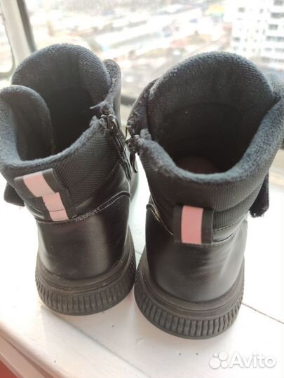 Ботинки на мальчика 36р., утеплённые
