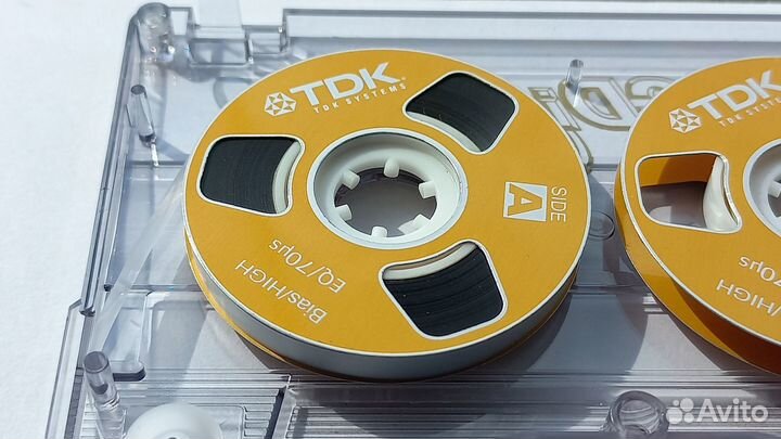 Аудиокассеты TDK CDing2 с металлическими катушками