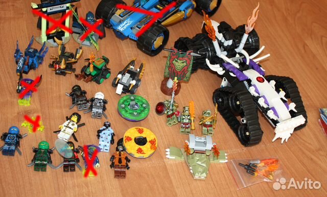 Lego Ninjago и Chima. Плюс аналоги Ninjago