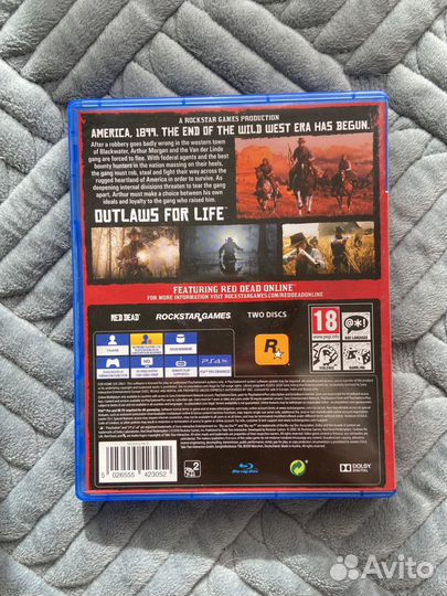 Red Dead Redemption 2 ps4