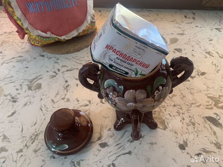 Чайница керамическая