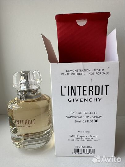 Givenchy linterdit 80 мл оригинал линтердит