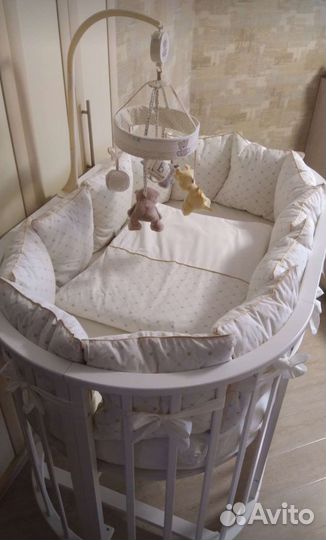 Бортик из 12 подушек